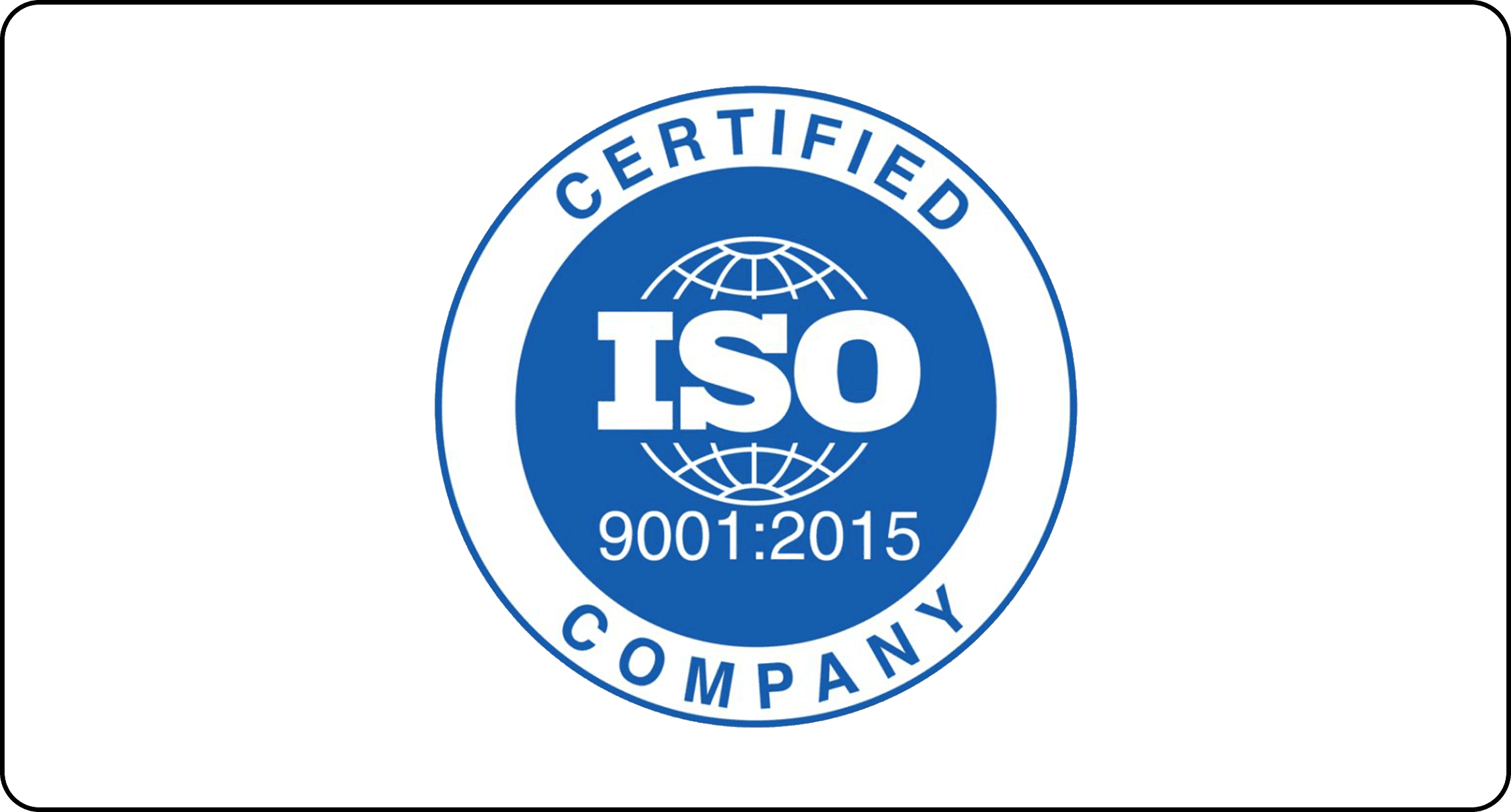 iso certified company logo